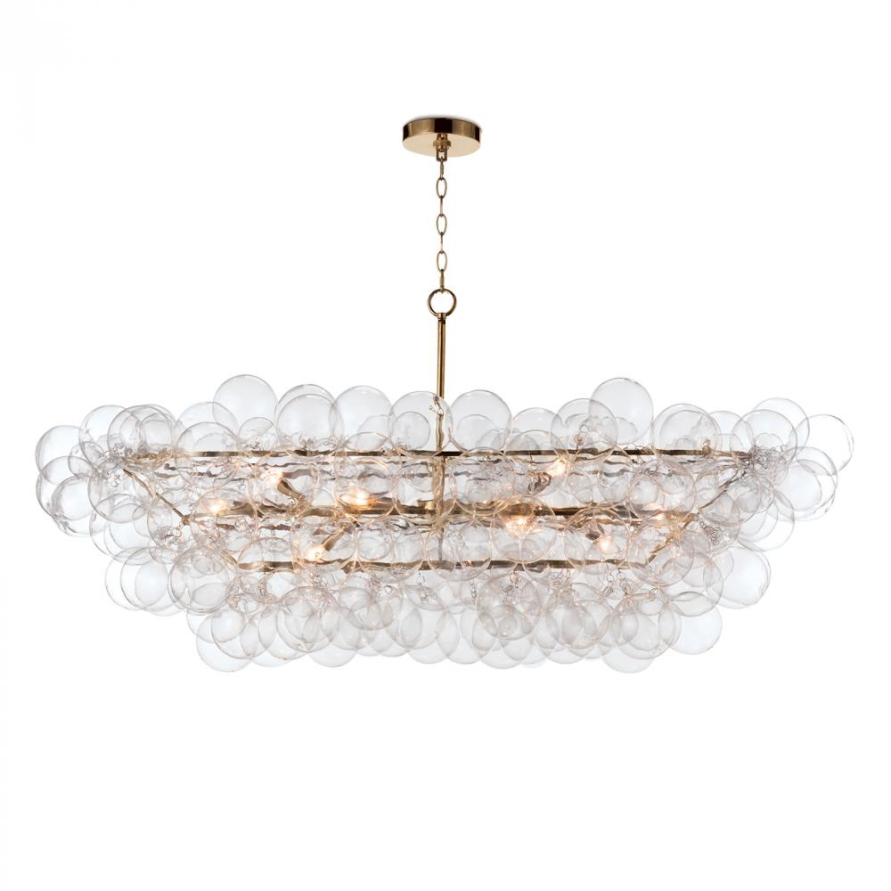 Regina Andrew Bubbles Chandelier Linear (Clear)