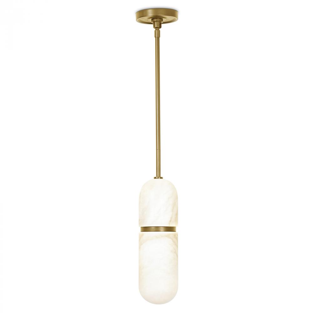 Regina Andrew Salon Pendant (Natural Brass)