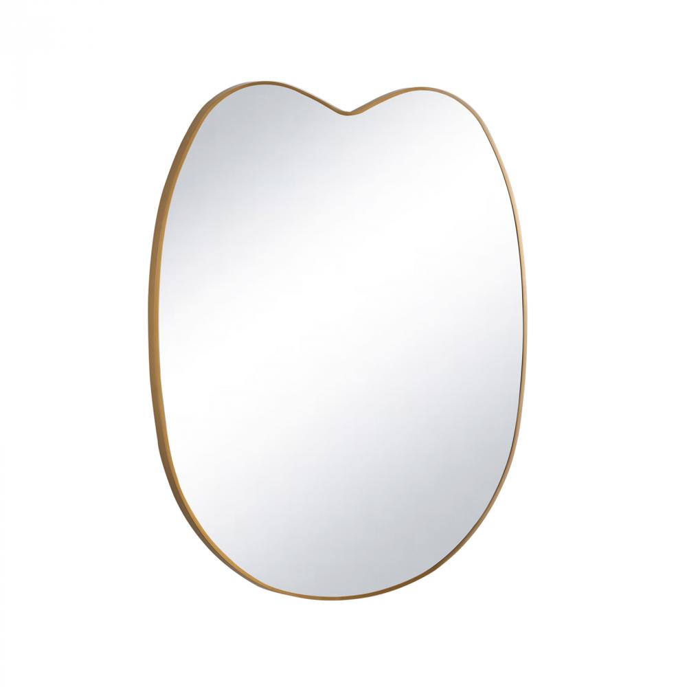 Regina Andrew Mela Metal Mirror (Natural Brass)