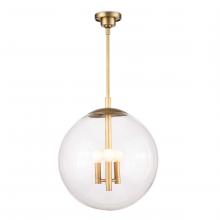 Regina Andrew 16-1247NB - Regina Andrew Cafe Pendant Medium (Natural Brass