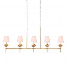 Terracotta Lighting H23107-5G - Rosalba Linear Chandelier