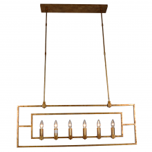 Terracotta Lighting H6123-6AG - Daniela 6-light Chandelier w/ Antique Gold Finish