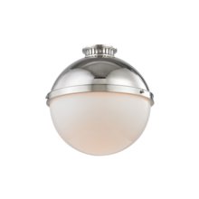 Hudson Valley 4015-PN - Latham Flush Mount