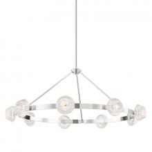 Hudson Valley 6150-PN - Barclay Chandelier