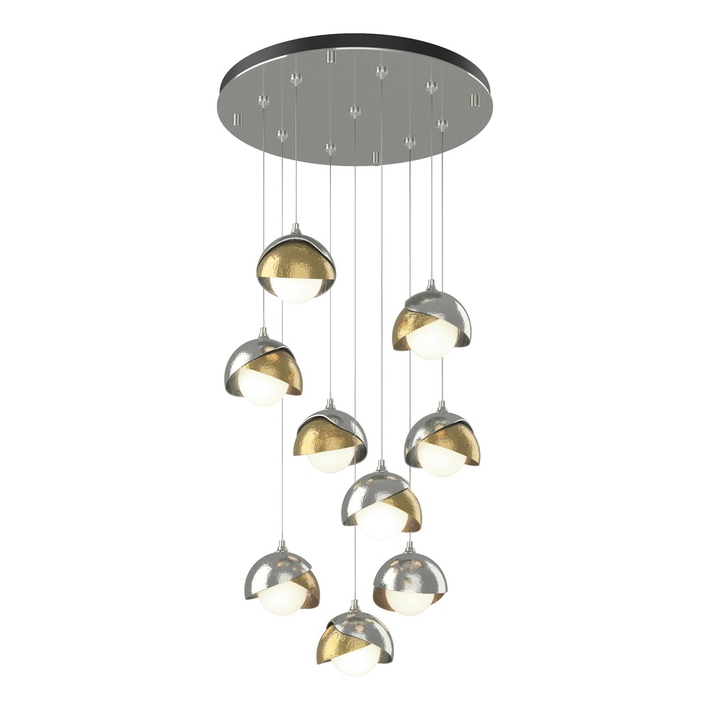 Brooklyn 9-Light Double Shade Pendant