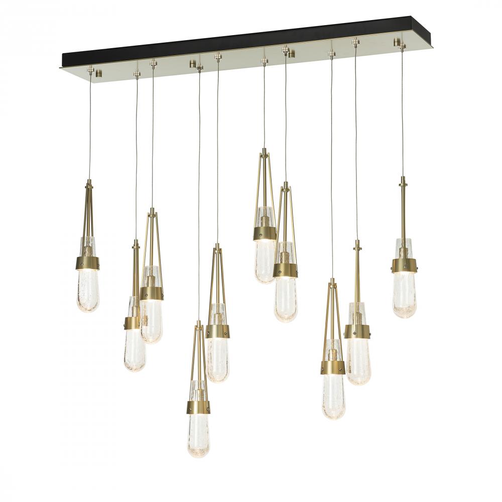 Link 10-Light Blown Glass Pendant