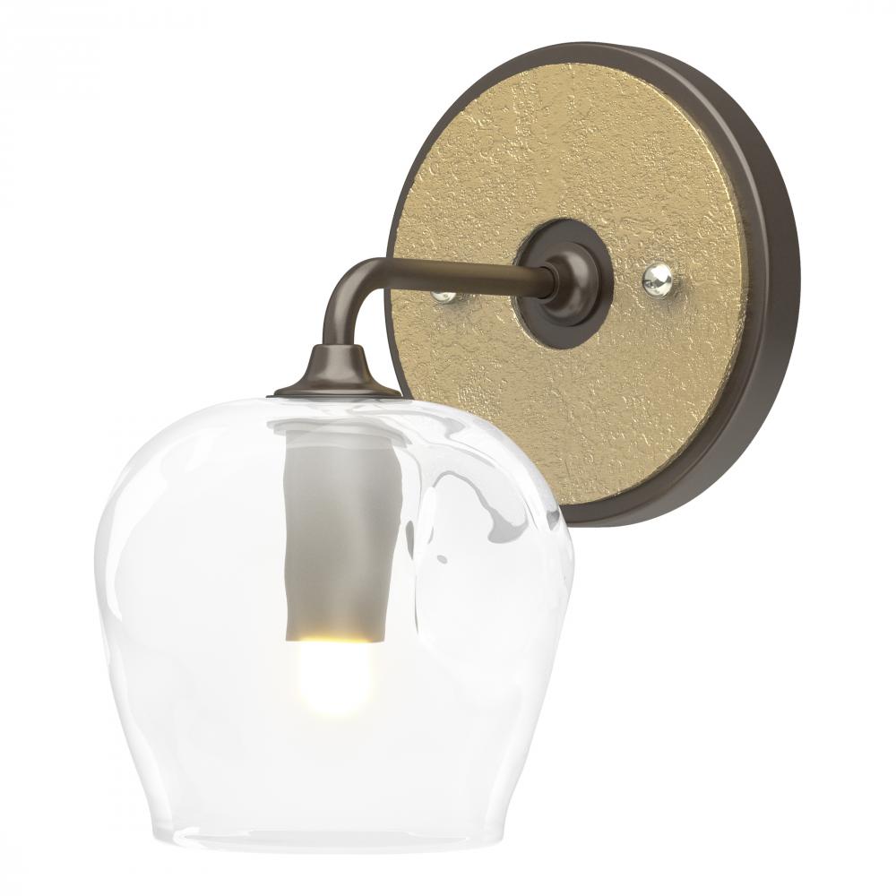 Ume 1-Light Curved Arm Bath Sconce