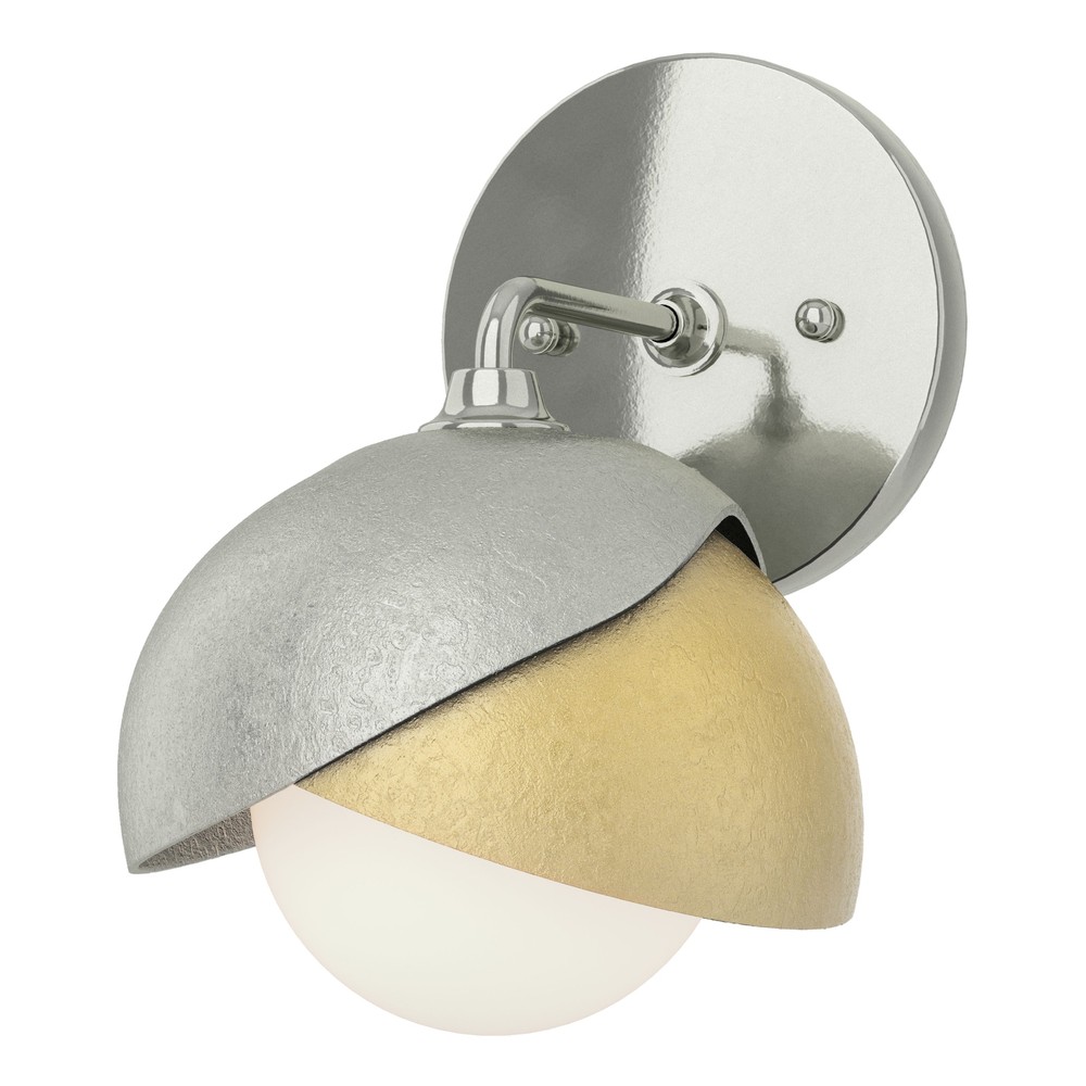 Brooklyn 1-Light Double Shade Bath Sconce