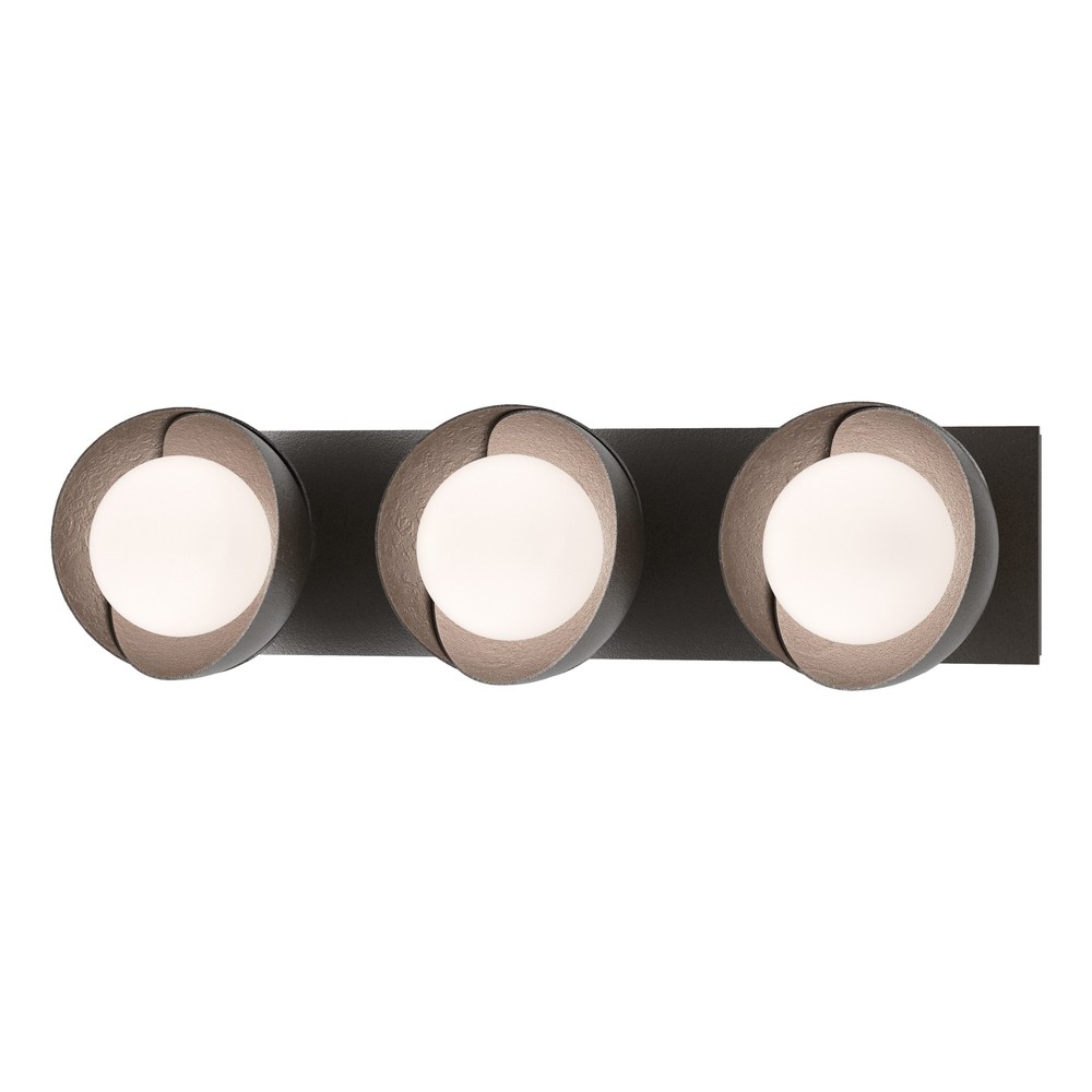 Brooklyn 3-Light Straight Double Shade Bath Sconce