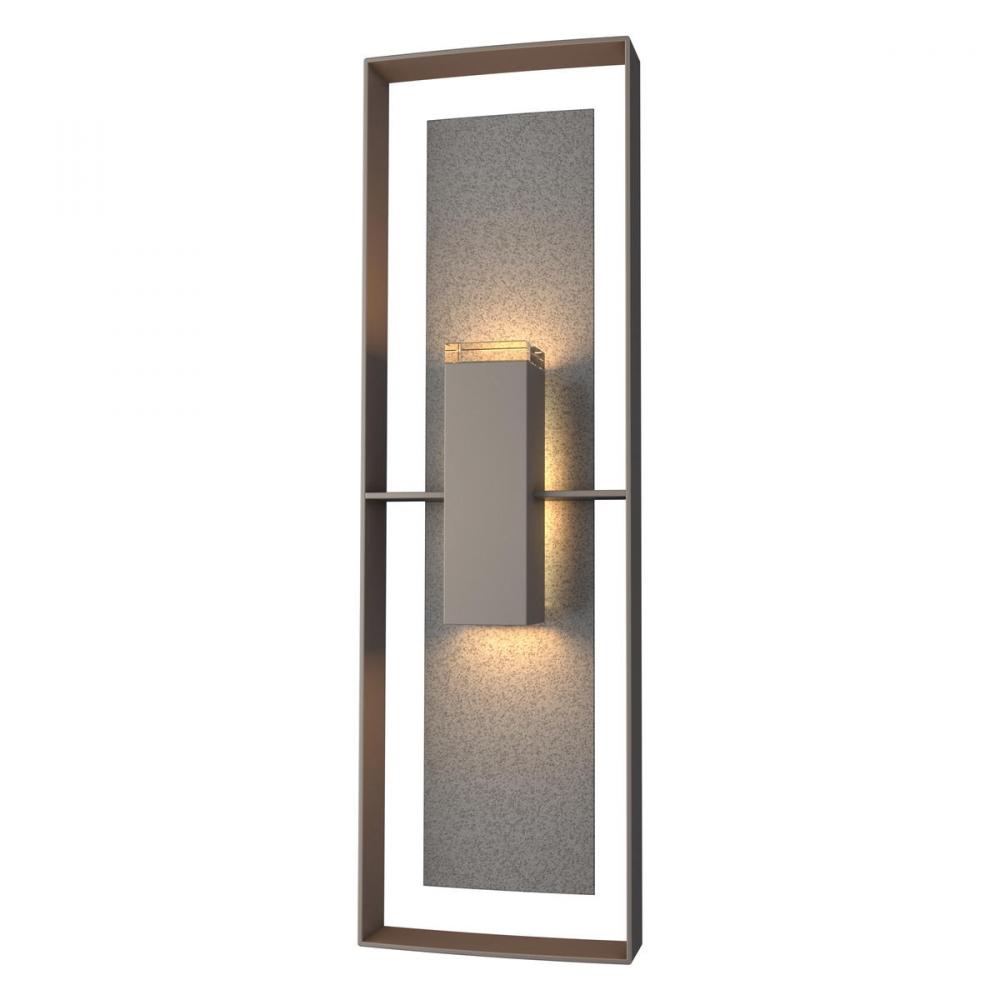 Shadow Box Tall Outdoor Sconce