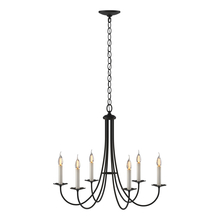 Hubbardton Forge 101160-SKT-10 - Simple Sweep 6 Arm Chandelier