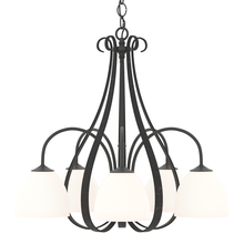 Hubbardton Forge 101445-SKT-10-GG0001 - Sweeping Taper 5 Arm Chandelier