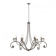 Hubbardton Forge 105055-SKT-05 - Bella 6 Arm Chandelier