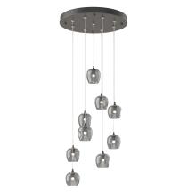 Hubbardton Forge 131103-SKT-STND-07-YL0709 - Ume 9-Light Pendant