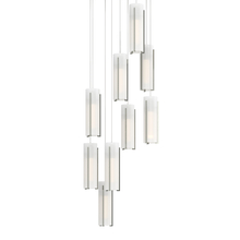 Hubbardton Forge 131104-SKT-LONG-85-GG0065 - Exos Glass 9-Light Pendant