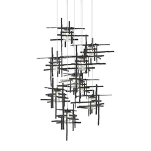 Hubbardton Forge 131107-SKT-LONG-10-II0728 - Tura 9-Light Seeded Glass Pendant