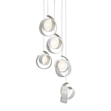 Hubbardton Forge 131129-SKT-LONG-02-GG0711 - Riza 5-Light Pendant