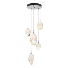 Hubbardton Forge 131139-SKT-STND-82-WP0756 - Chrysalis 5-Light Mixed Crystal Pendant