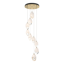 Hubbardton Forge 131141-SKT-STND-86-WP0755 - Chrysalis 9-Light Large Crystal Pendant