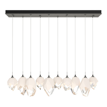 Hubbardton Forge 131145-SKT-STND-20-WP0756 - Chrysalis 10-Light Mixed Crystal Pendant