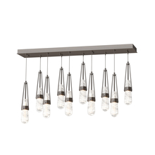 Hubbardton Forge 131200-SKT-STND-14-YJ0434 - Link 10-Light Blown Glass Pendant