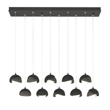 Hubbardton Forge 131205-SKT-STND-10-20-GG0711 - Brooklyn 10-Light Double Shade Pendant