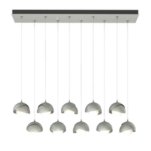 Hubbardton Forge 131205-SKT-STND-82-85-GG0711 - Brooklyn 10-Light Double Shade Pendant