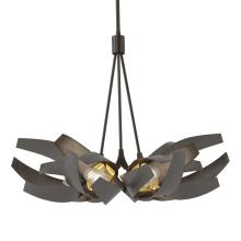 Hubbardton Forge 136502-SKT-MULT-14-BR-YE0352 - Corona Brass Accent Pendant