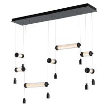 Hubbardton Forge 139101-LED-STND-10-ZM0696 - Libra 7-Light Double Linear LED Pendant