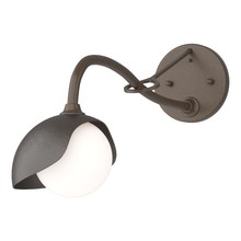 Hubbardton Forge 201376-SKT-05-14-GG0711 - Brooklyn 1-Light Single Shade Long-Arm Sconce