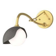 Hubbardton Forge 201376-SKT-86-20-GG0711 - Brooklyn 1-Light Single Shade Long-Arm Sconce