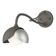 Hubbardton Forge 201377-SKT-07-85-GG0711 - Brooklyn 1-Light Double Shade Long-Arm Sconce