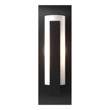 Hubbardton Forge 217185-SKT-10-GG0065 - Forged Vertical Bar Sconce - Steel Backplate