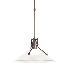 Hubbardton Forge 363009-SKT-SHRT-77-FD0686 - Henry Outdoor Pendant with Glass Medium