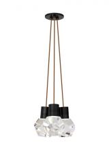 Visual Comfort & Co. Modern Collection 700TDKIRAP3PB-LEDWD - Kira Pendant