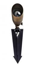 Elegant C029 - Outdoor Cast Brass Spot Light 3"wx8.5"h