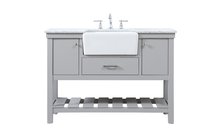 Elegant VF60148GR - 48 inch Single bathroom vanity in grey