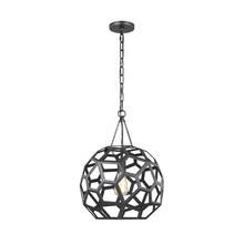 Visual Comfort & Co. Studio Collection AP1061MBK - Feccetta Medium Pendant