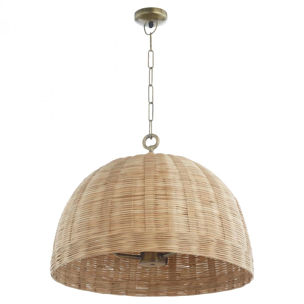 24" Wicker Pendant - ARB