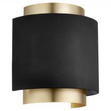 Quorum 5610-6980 - 1/2 Drum Sconce - TXB/AGB