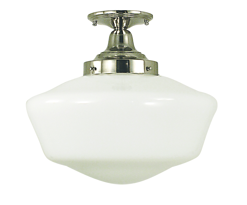 1-Light Brushed Nickel Taylor Flush / Semi-Flush Mount