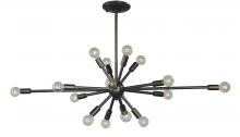 Framburg 4392 MB - 16-Light Simone Dining Chandelier