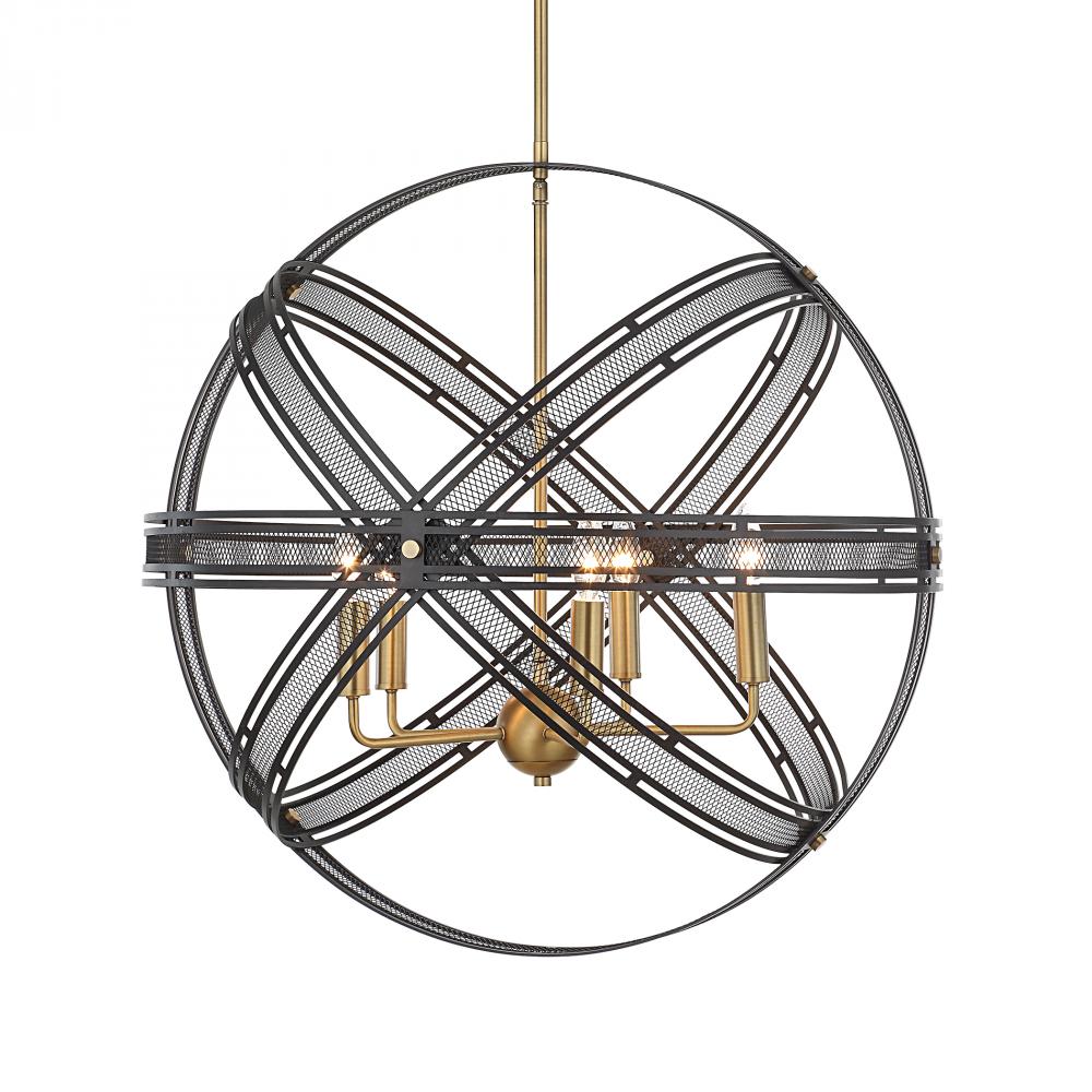 Uttermost Spherical 5 Light Pendant