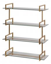 Uttermost 04038 - Uttermost Auley Gold Wall Shelf