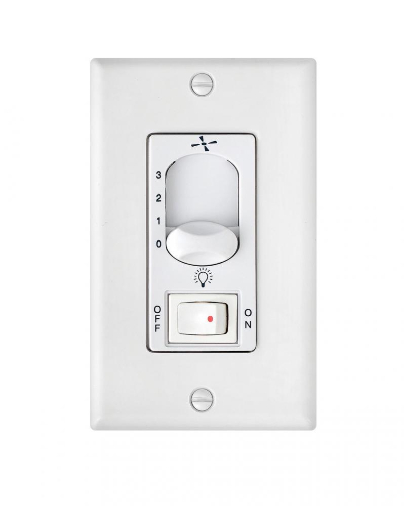 Wall Control 3 Speed On/Off Switch