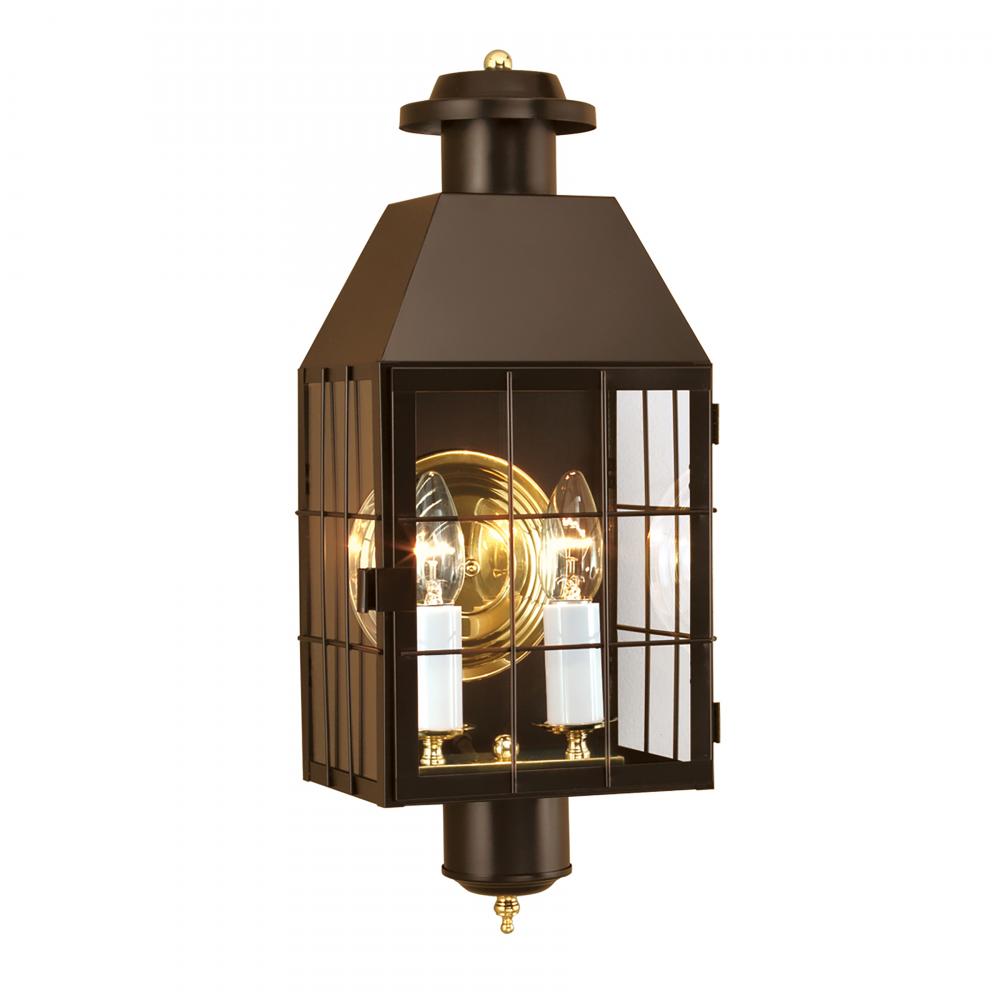 American Heritage 21.75'' High 2-Light Outdoor Sconce - Bronze