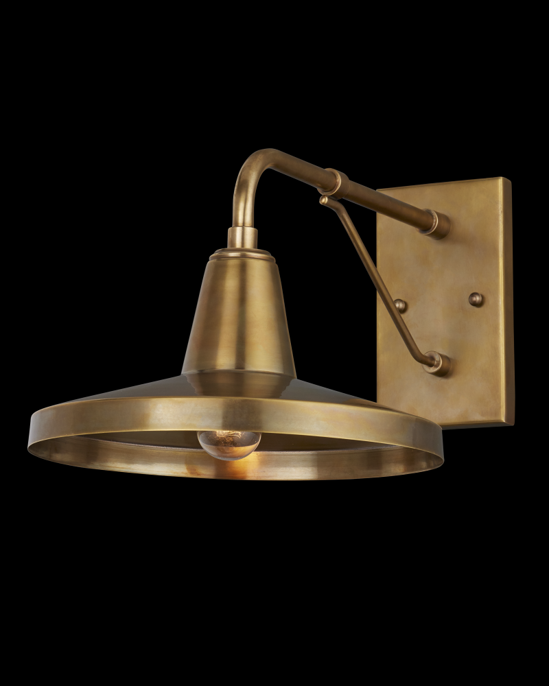 Mariner Brass Outdoor Wall Sconce