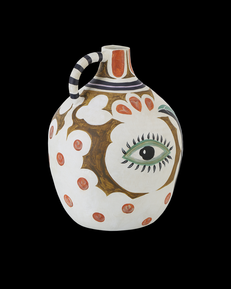 Hamsa Demijohn Vase