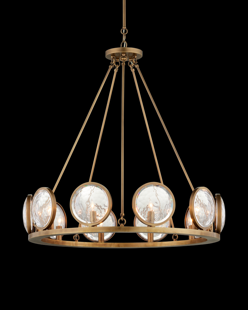 MarjieScope Brass Chandelier