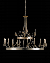 Currey 9582 - Lodestar Silver Chandelier